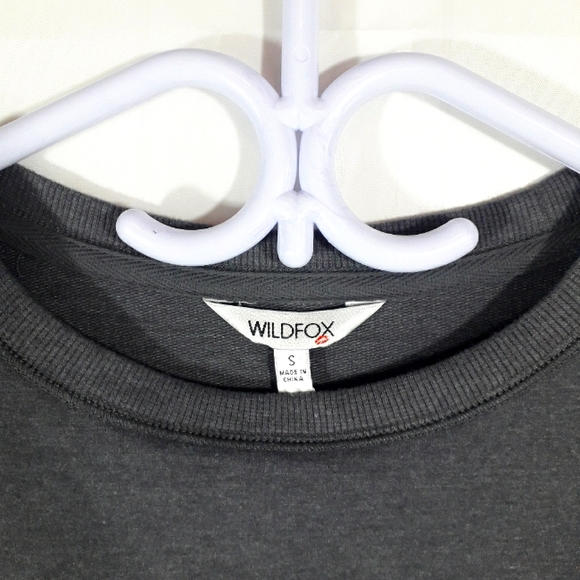 Wildfox | easy does it distressed graphic grey sweatshirt - Picture 8 of 11
